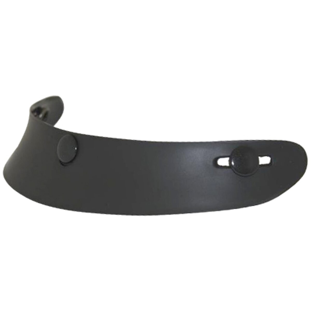 Daytona Dull Black Mini Scoop Visor - MSV-DB dull blac