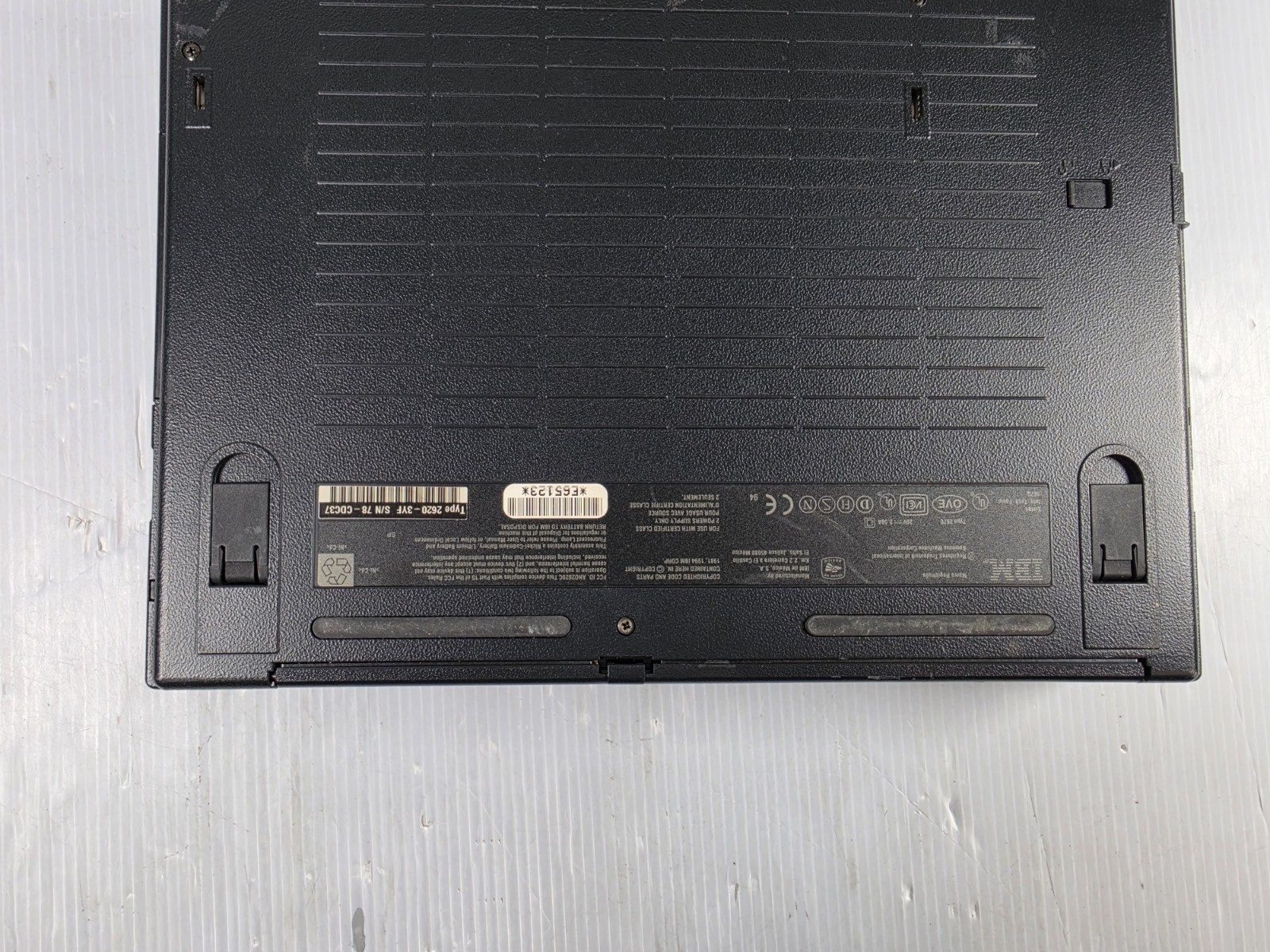 IBM Laptop Computer ThinkPad 380C Type 2620 Untested Read