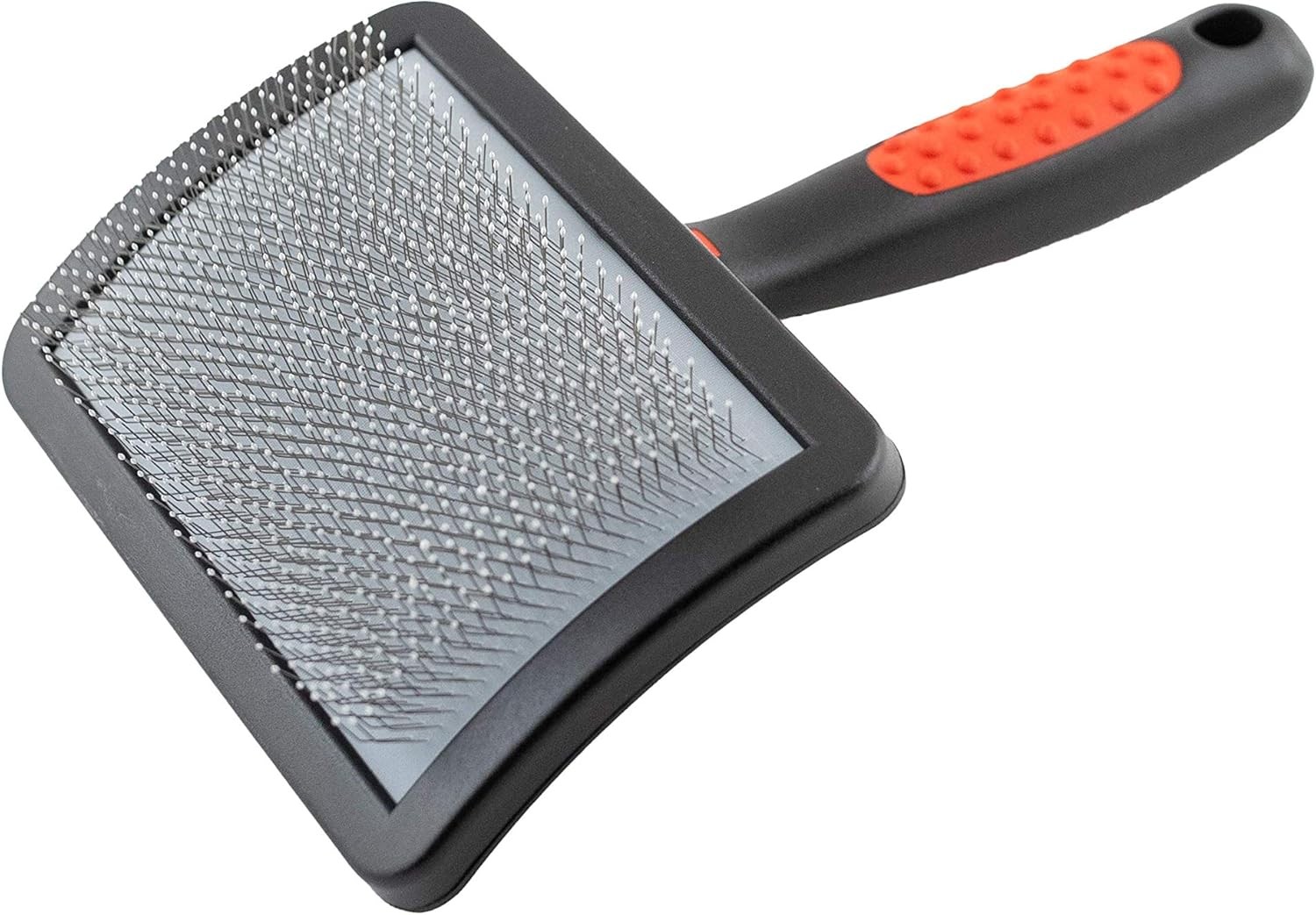 Paw Brothers Pro Grade Extra Long Slicker Brush - Ergonomic Handle, Removes