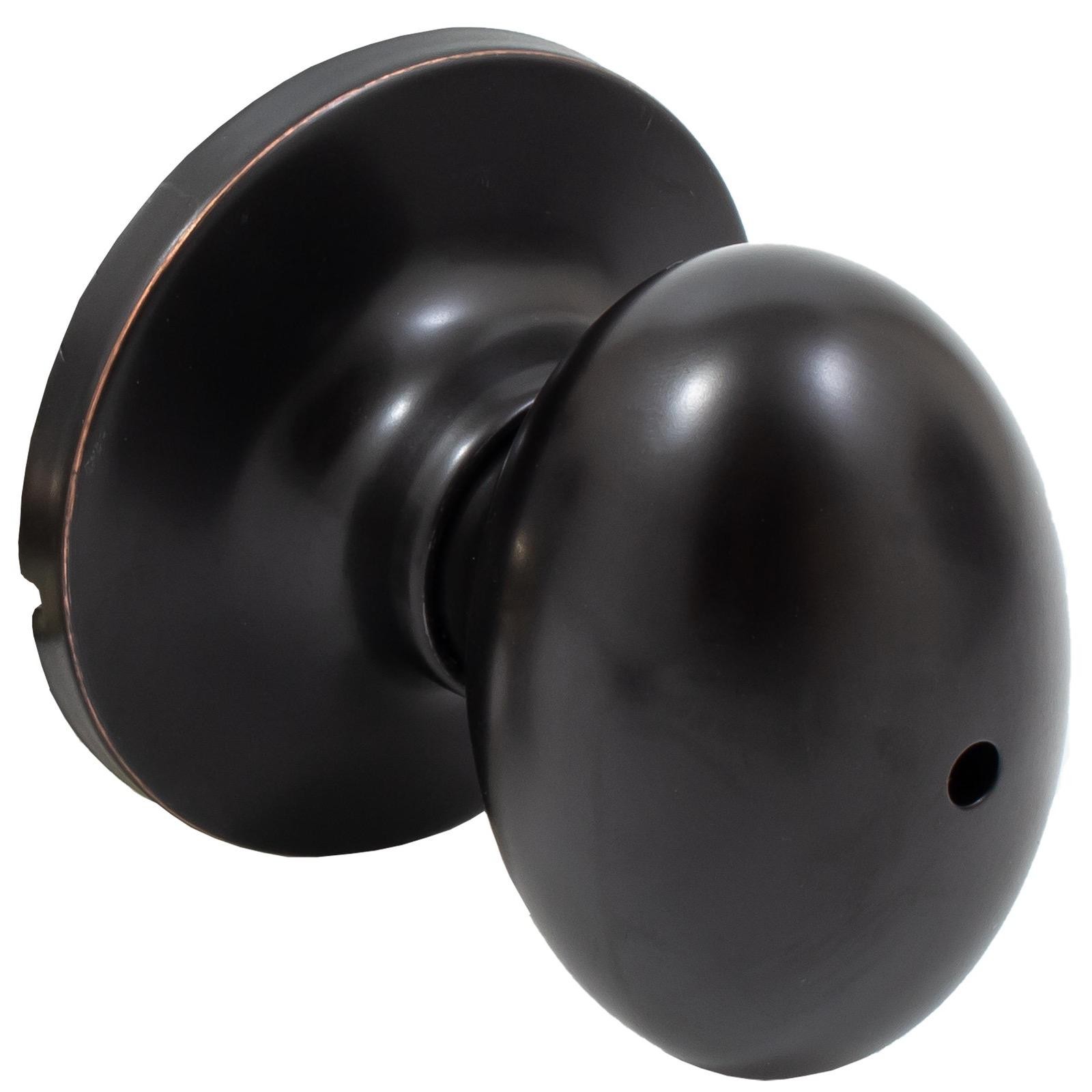 Springhill Door Knob, Privacy (Bed/Bath) Latch, Vintage Bronze by Stone Harbor H