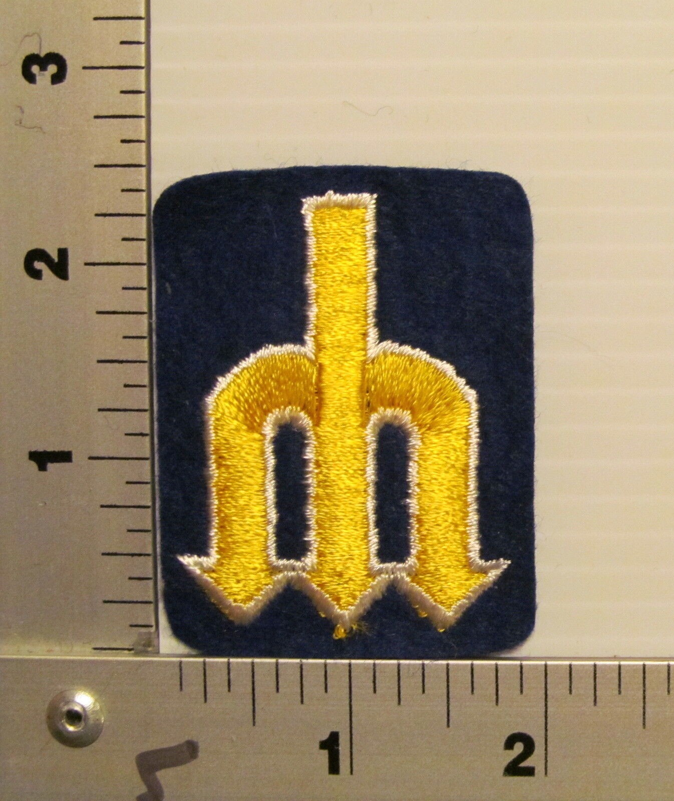 1980's SEATTLE MARINERS VINTAGE PATCH MLB BASEBALL 3 PCS PATCH LOT