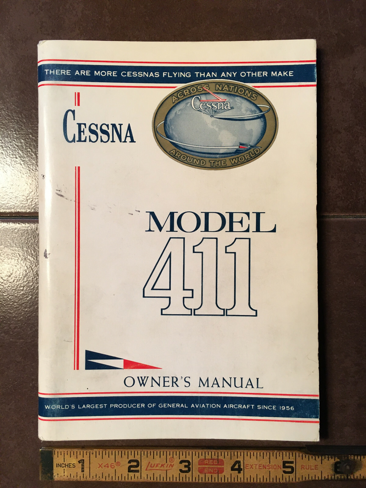 Cessna 411 Owner's Manual  for sn 0161 and On