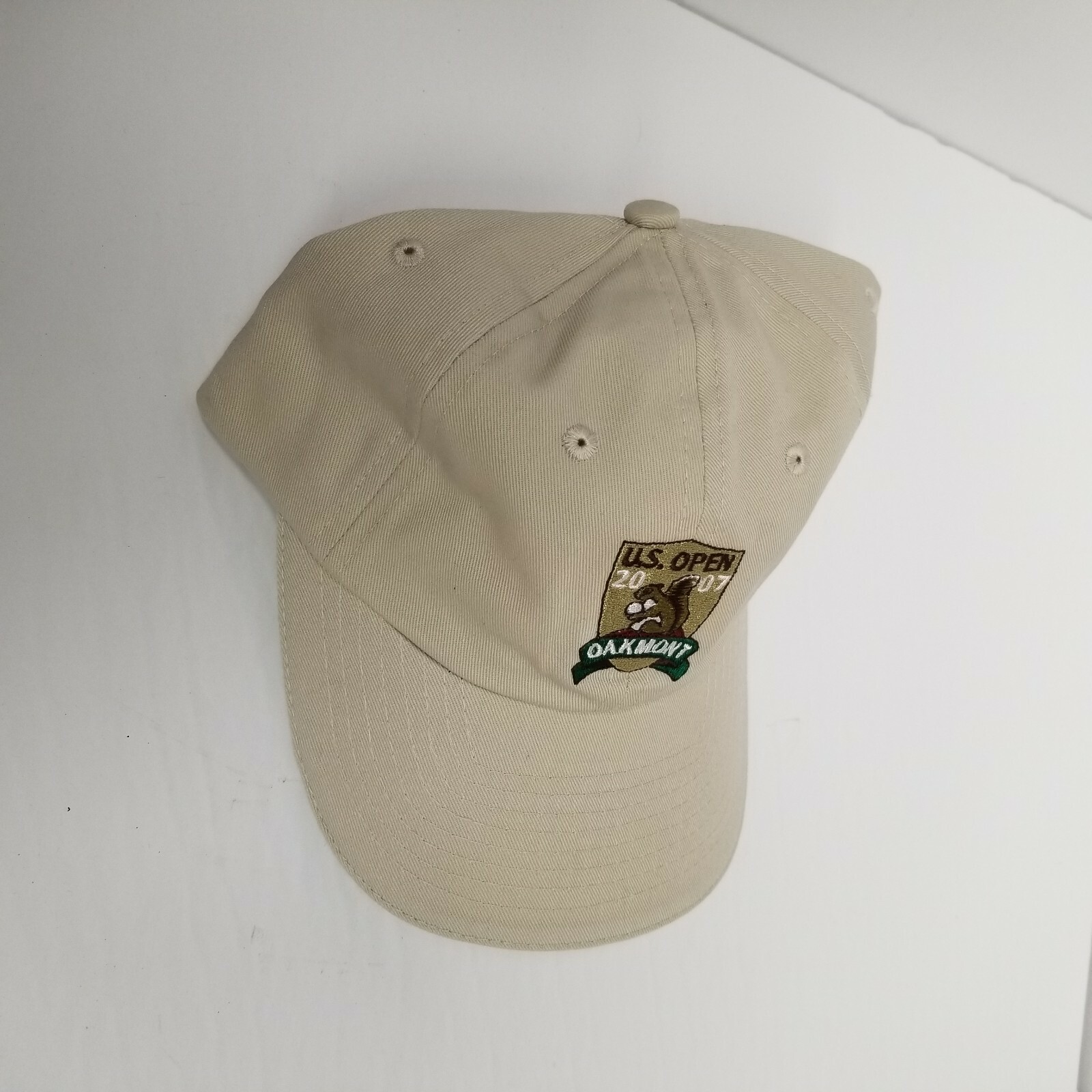 2007 U.S. Open Oakmont USGA Golf Adjustable Strapback Hat