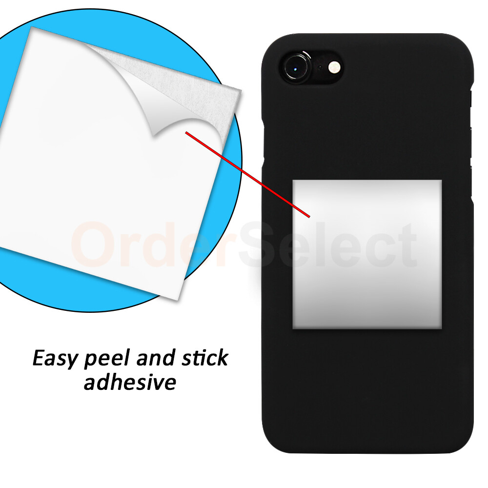Selfie Small Phone Mirror Square 2" for Phone Apple iPhone 16 / iPhone 16 Plus