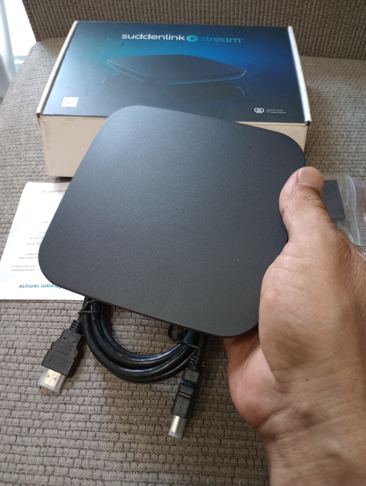 Suddenlink Stream Box 4k Live TV Streaming Altice DV8555/ open box