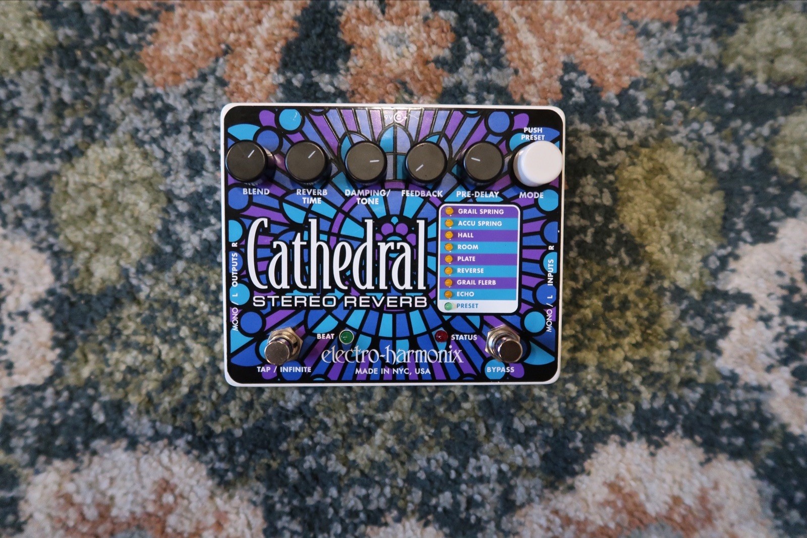 Electro Harmonix Cathedral Stereo Reverb