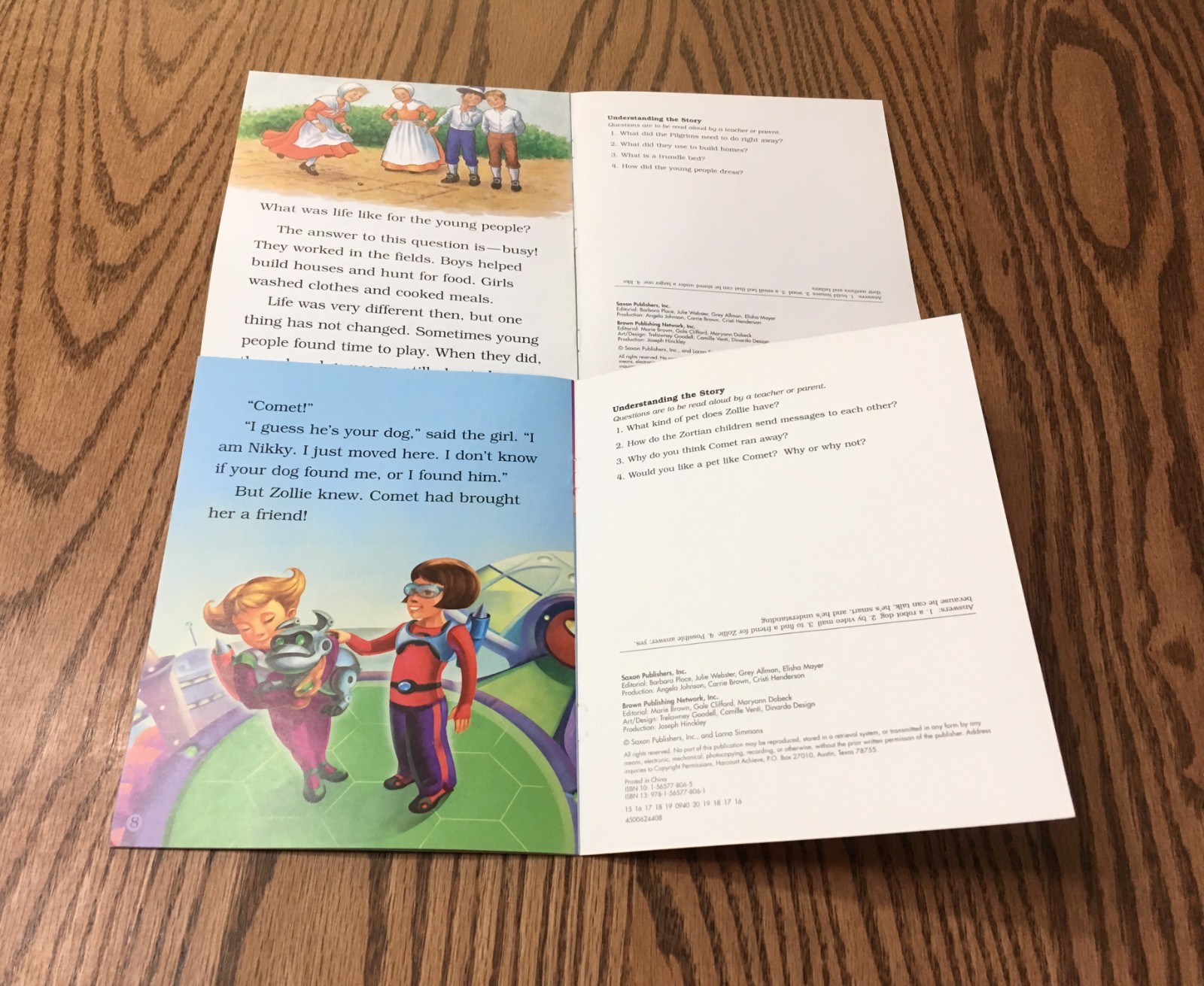 SAXON PHONICS & SPELLING / GRADE 2 / FLUENCY READERS LEVEL C / 26 TITLES