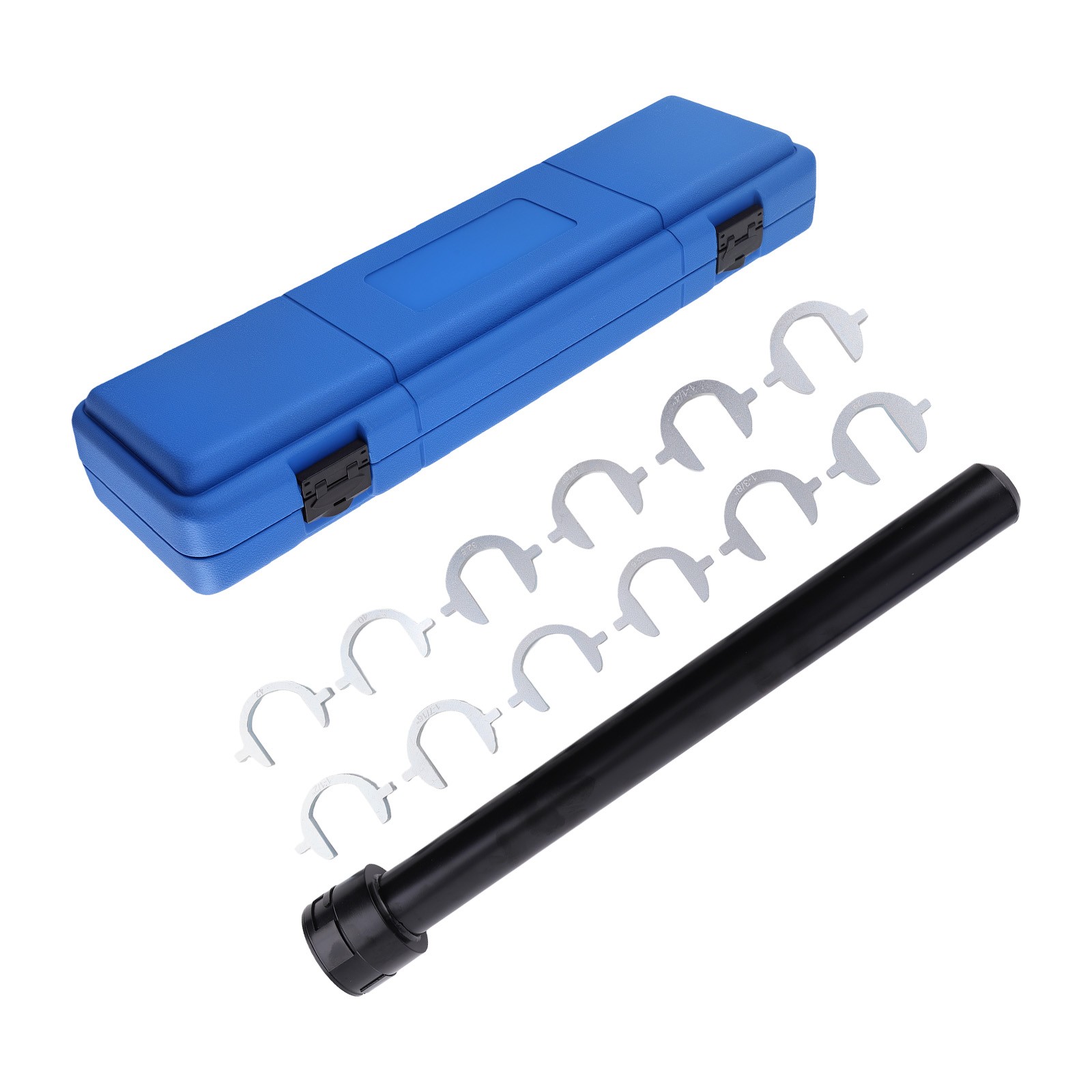 13pc Inner Tie Rod Removal Installation Tool Kit w/12 SAE Metric Adaptors