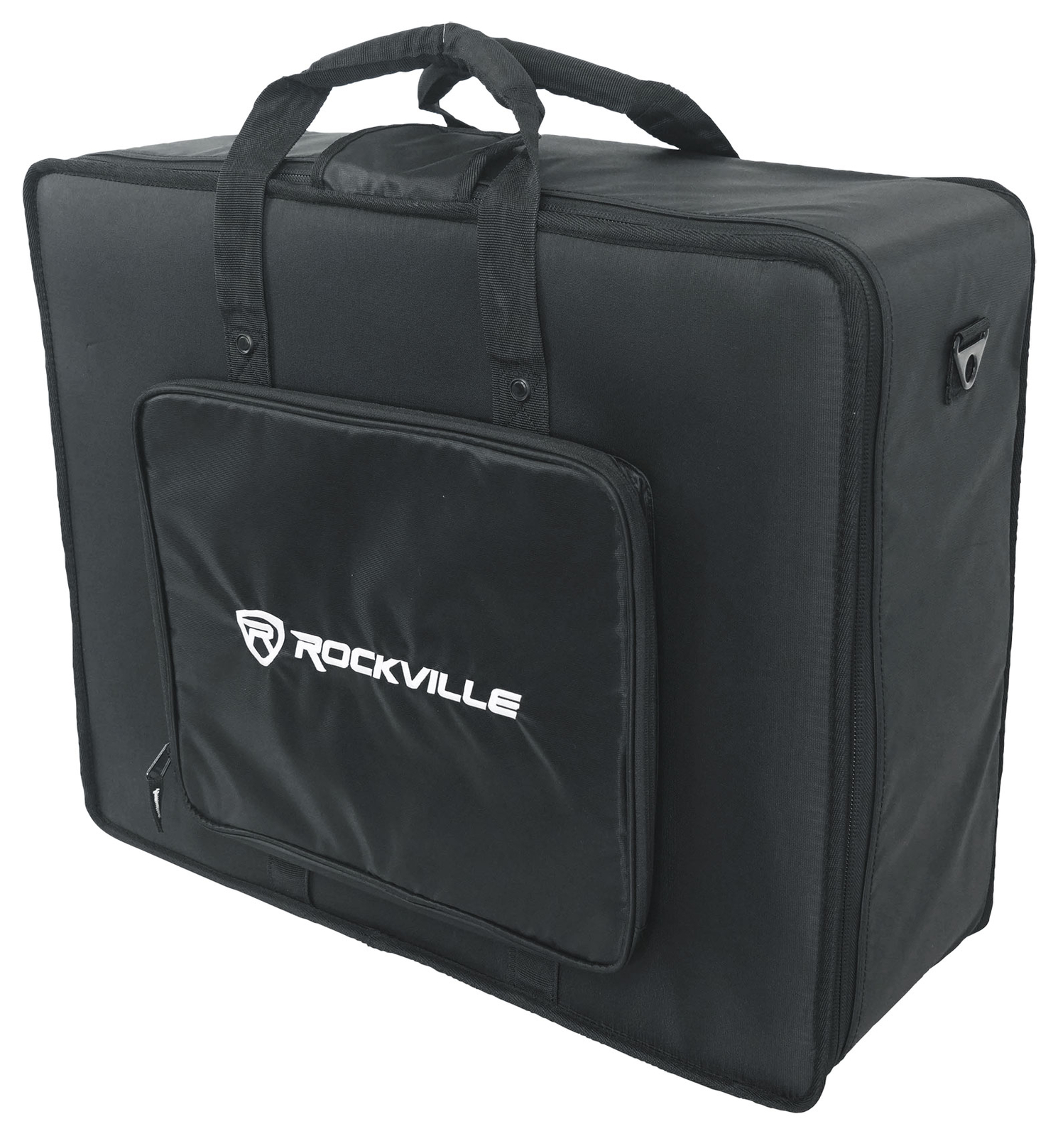 Rockville Pro Mixer Bag w/6 Padded Dividers Fits Behringer MS-5