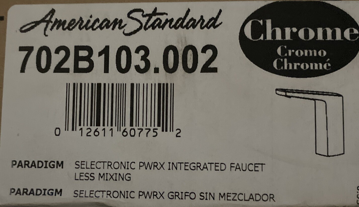 American Standard 702B103.002 Electronic Faucet