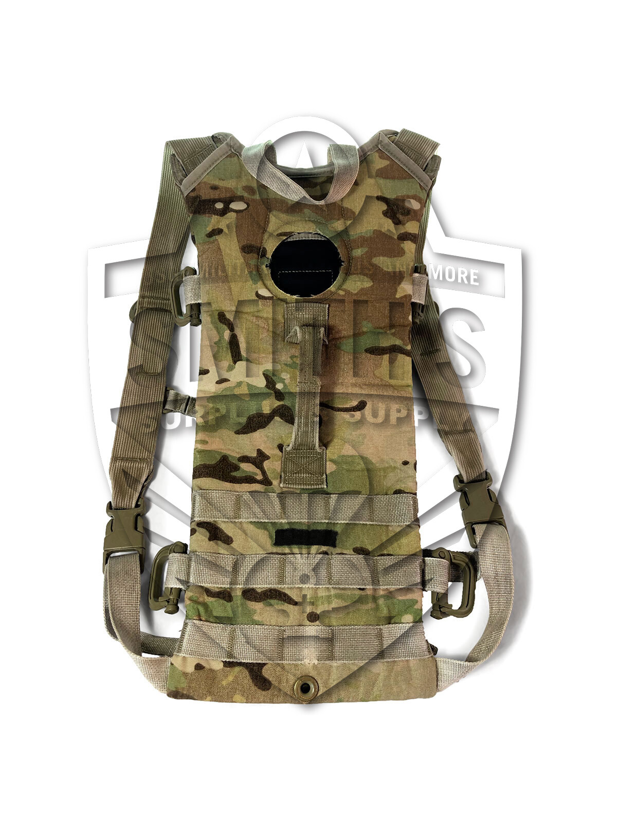 Multicam Hydration Backpack Water Carrier System, Army 100oz Pack, No Bladder