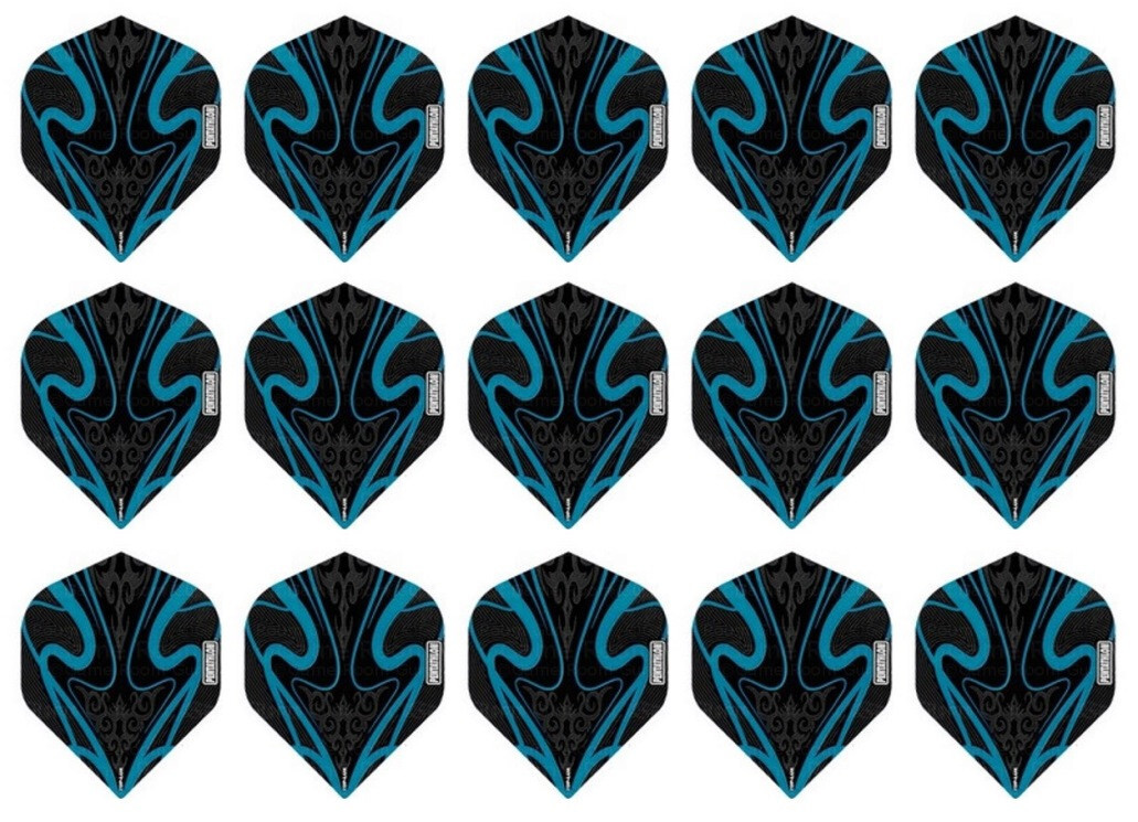 5 Sets Pentathlon TDP Lux Standard Dart Flights – Ships Tracking - Aqua