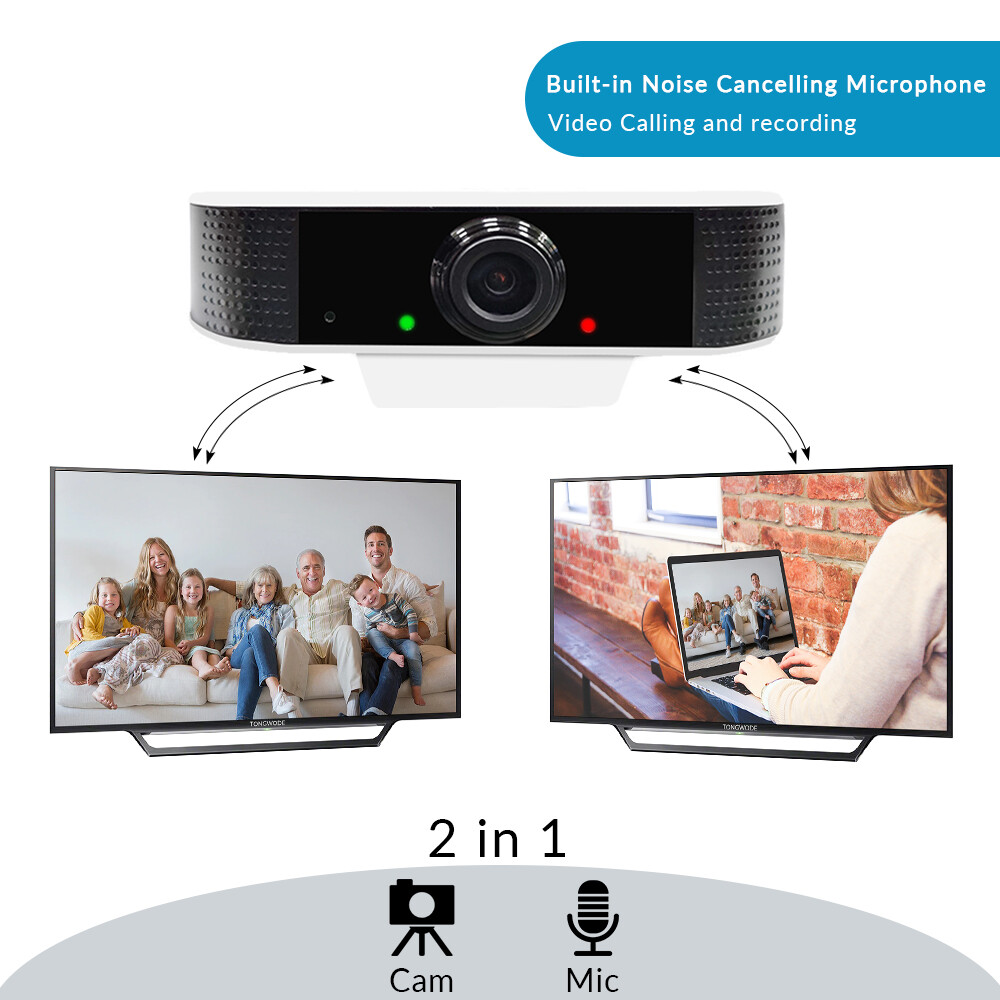 1080P Webcam USB Webcams with Microphone Computers/Laptop/PC Streaming Webcam