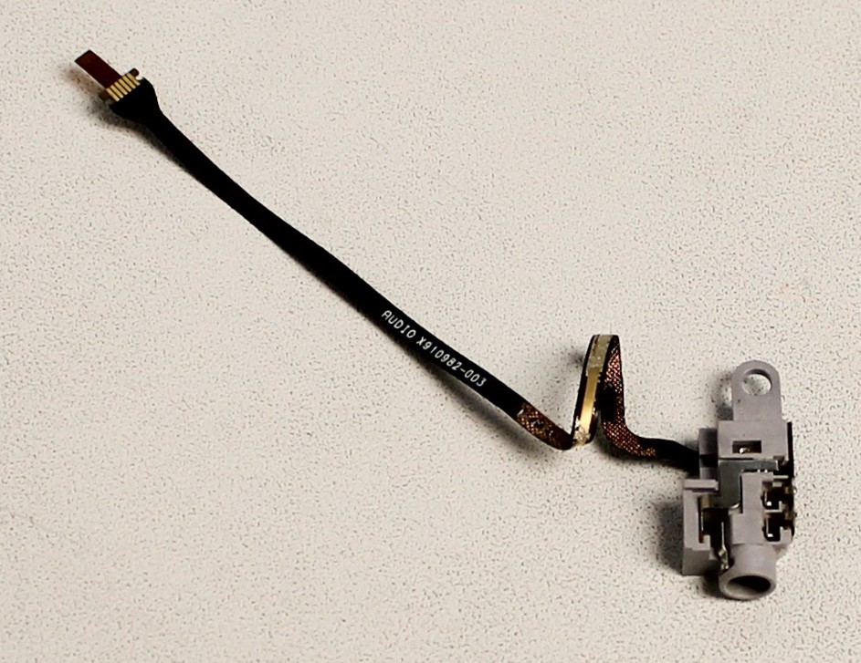 X910982-003 MICROSOFT AUDIO JACK BOARD W/CABLE SURFACE BOOK 13.5 "GRADE A"