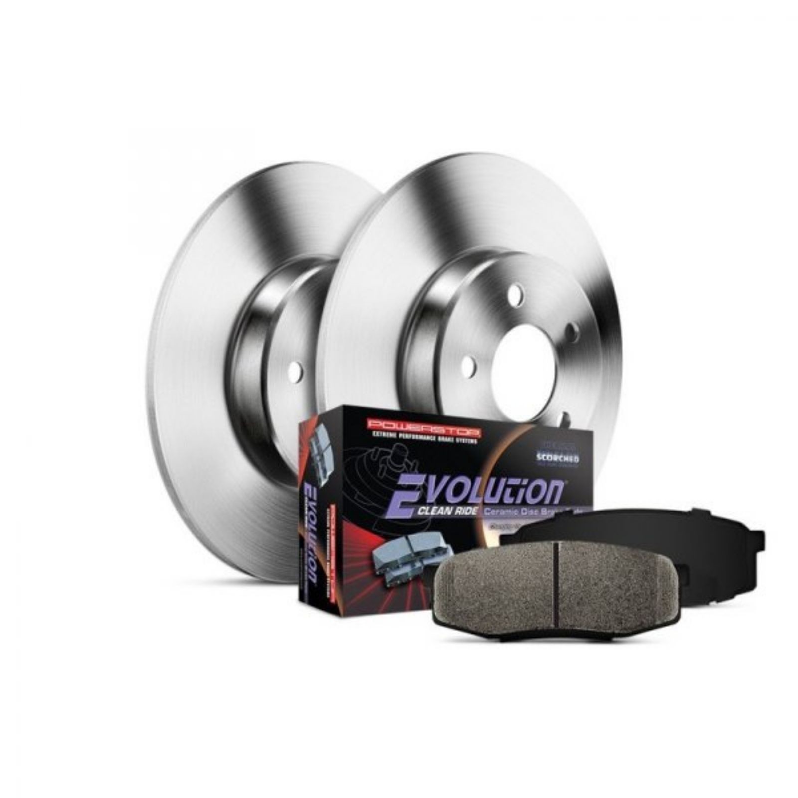 Power Stop KOE3033 Rear 1-Click OE Replacement Brake Kit for Avenger / Caliber
