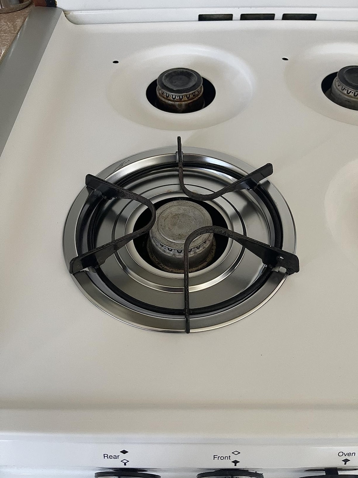 4-Pack Stainless Steel Gas Stove Drip Pans for Frigidaire & Tappan Compatibility