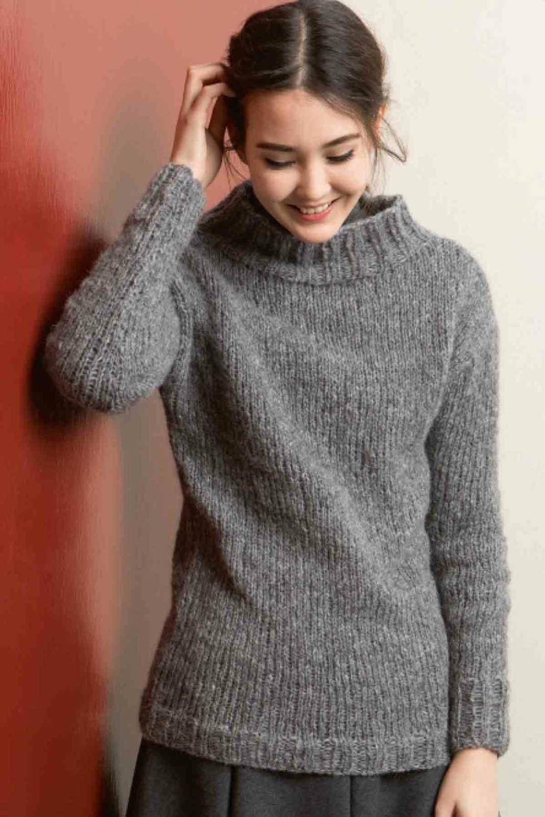 Pullover - Lang Yarns Malou Light - Model Package Knitting Package With A