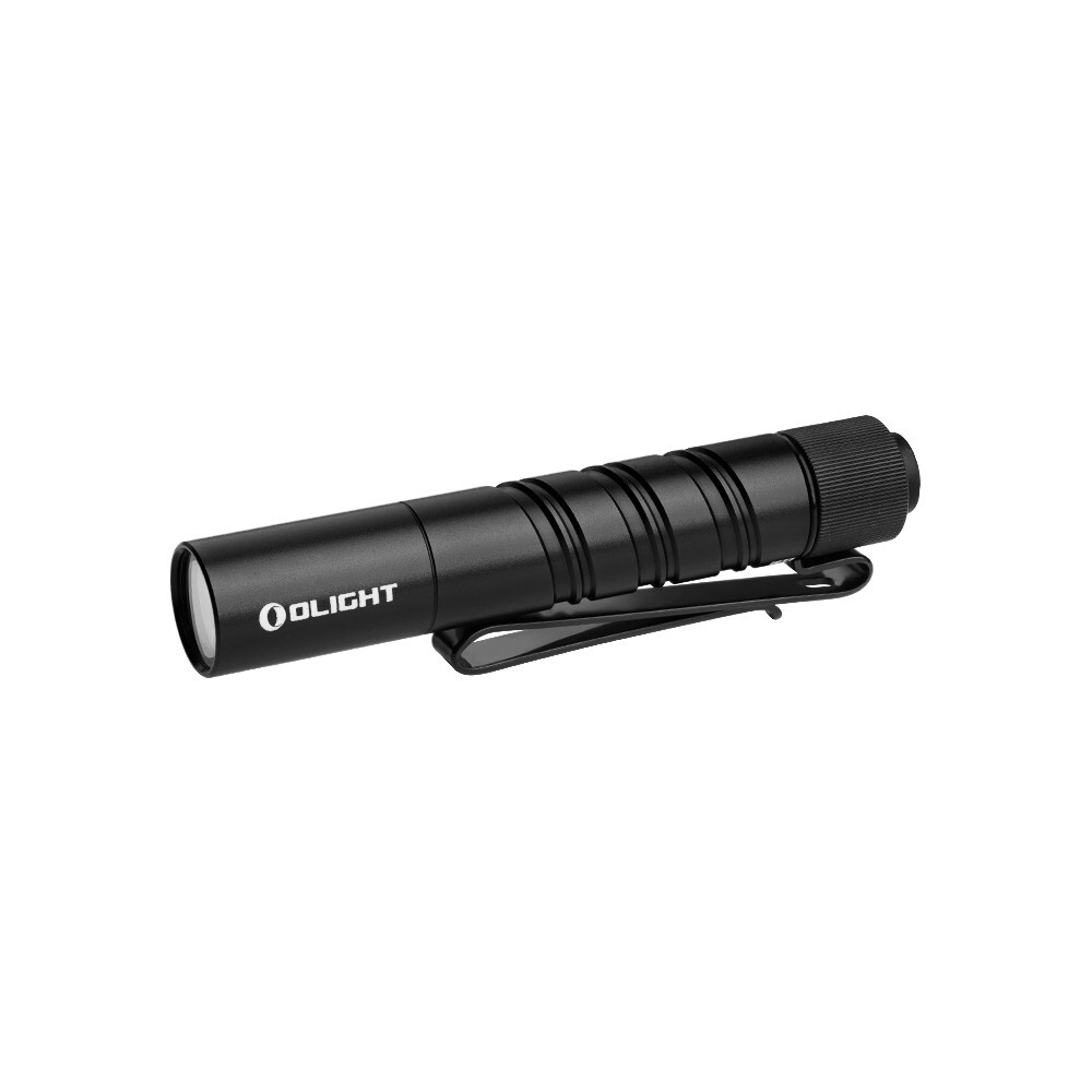 Olight I3T 2 EOS Black Dual-Output Tail Switch EDC Flashlight, 200 or 300 Lumens