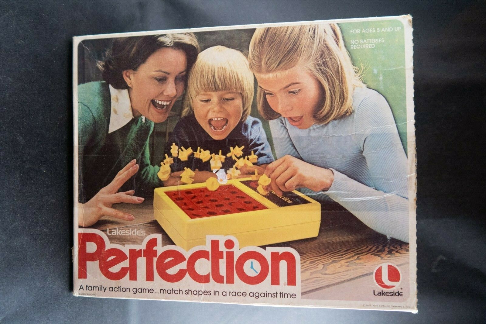 Vintage 1977 Perfection (Lakeside) ; Game Parts