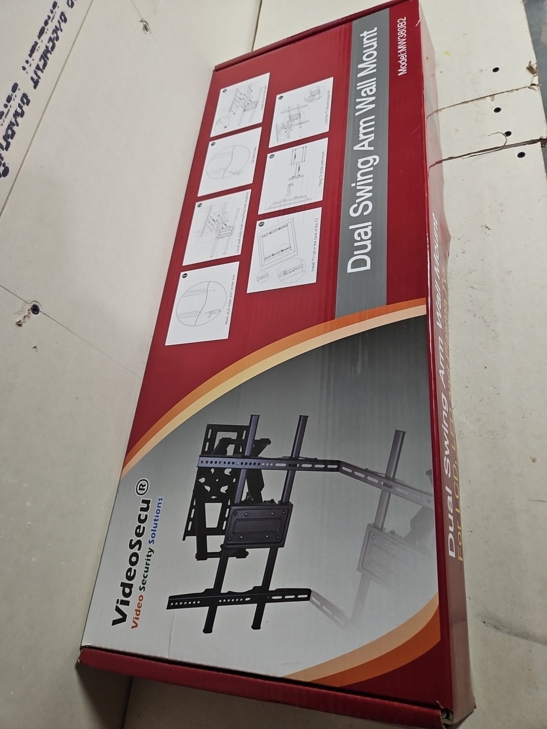 VideoSecu MW340B2 TV Wall Mount Bracket for Most 32-65 Inch LED, LCD, OLED, UHD