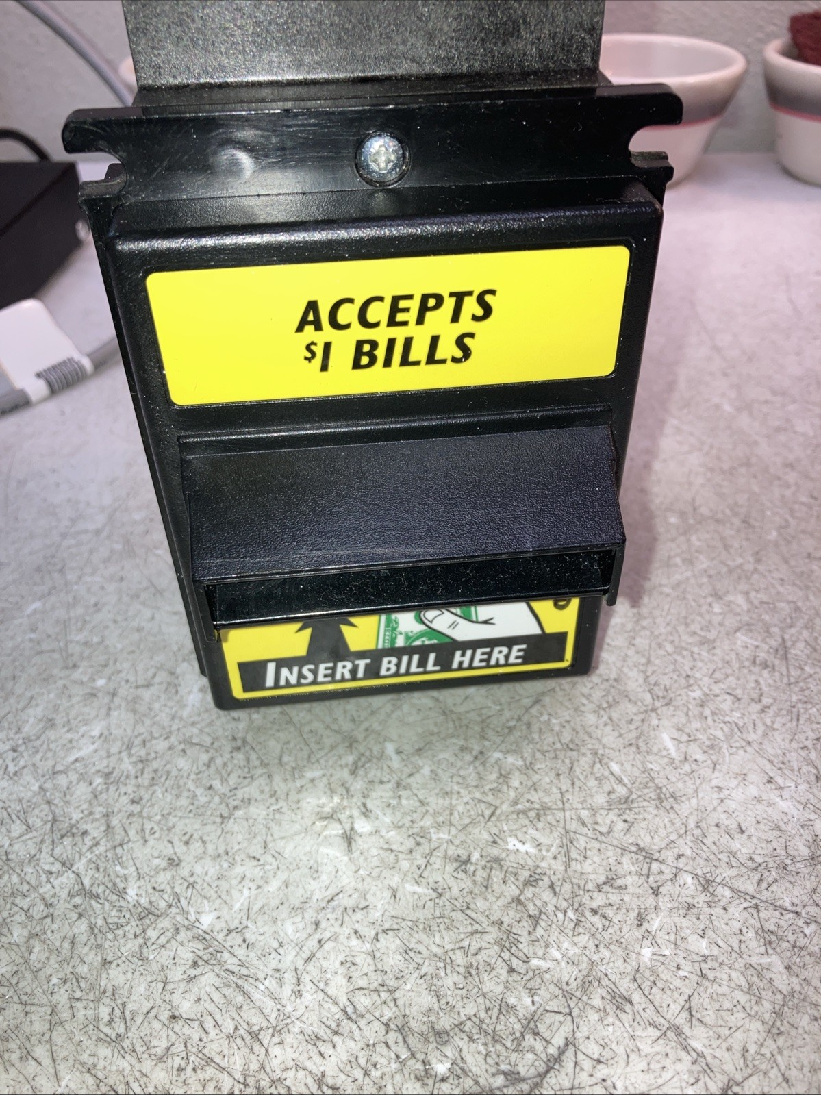 Mars VN2501 U3 110V Bill Validator Accepts $1.00’s Only. Rebuilt