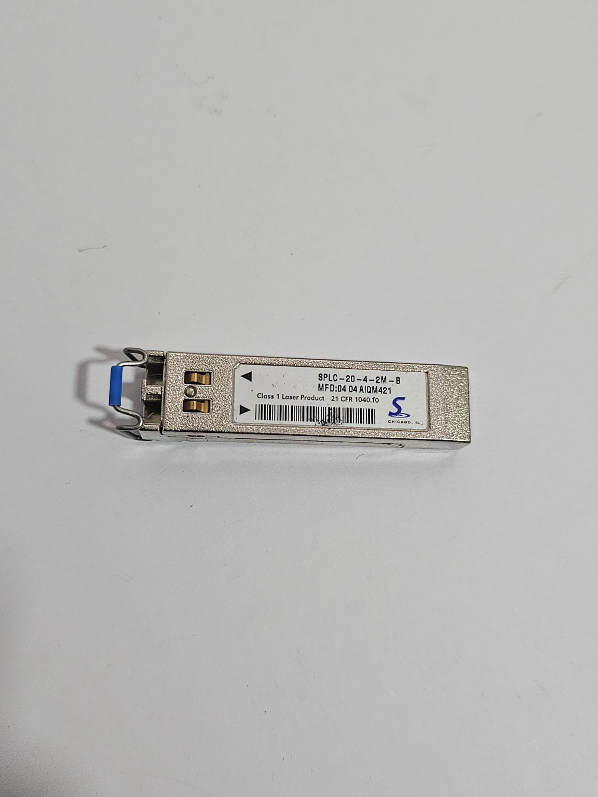 Stratos SPLC-20-4-2M-B Gigabit Ethernet / Fiber Channel Applications 1310nm SFP