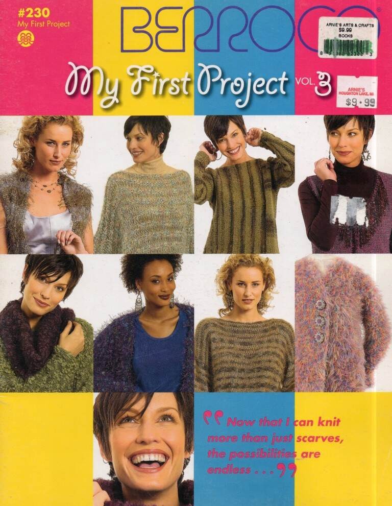 KNITTING BERROCO MY FIRST PROJECT VOL. 3