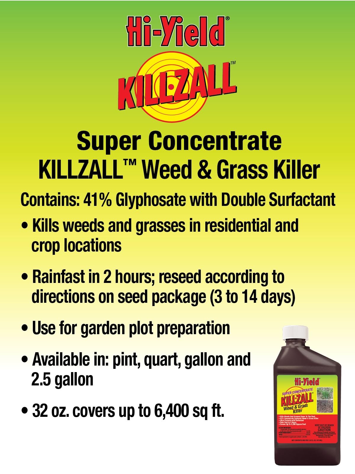 33692 Super Concentrate Killzall Weed & Grass Killer 32 oz