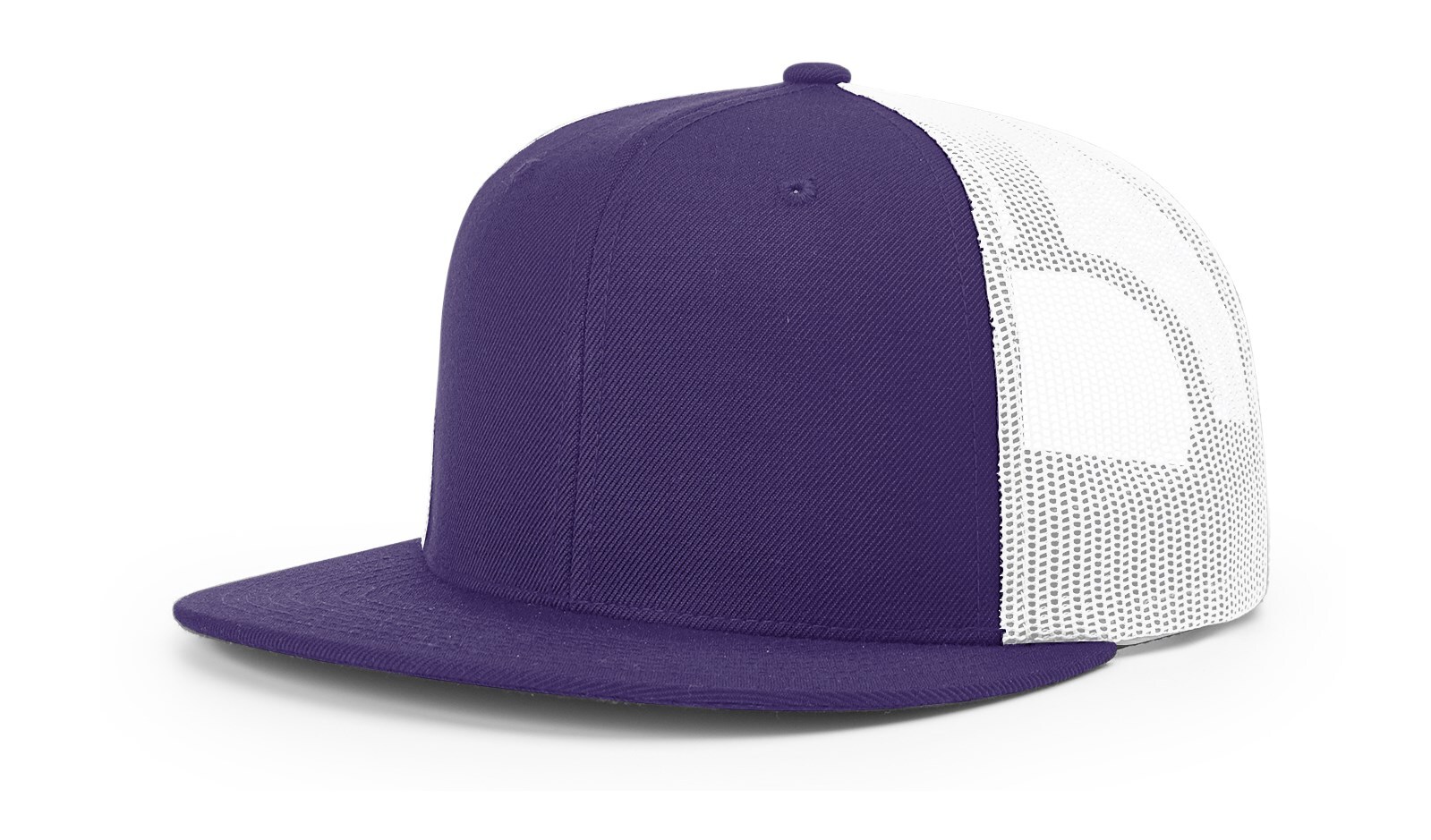 Richardson 511 Flatbill Trucker Cap Wool Blend Adjustable Snapback OSFM Hi-Pro