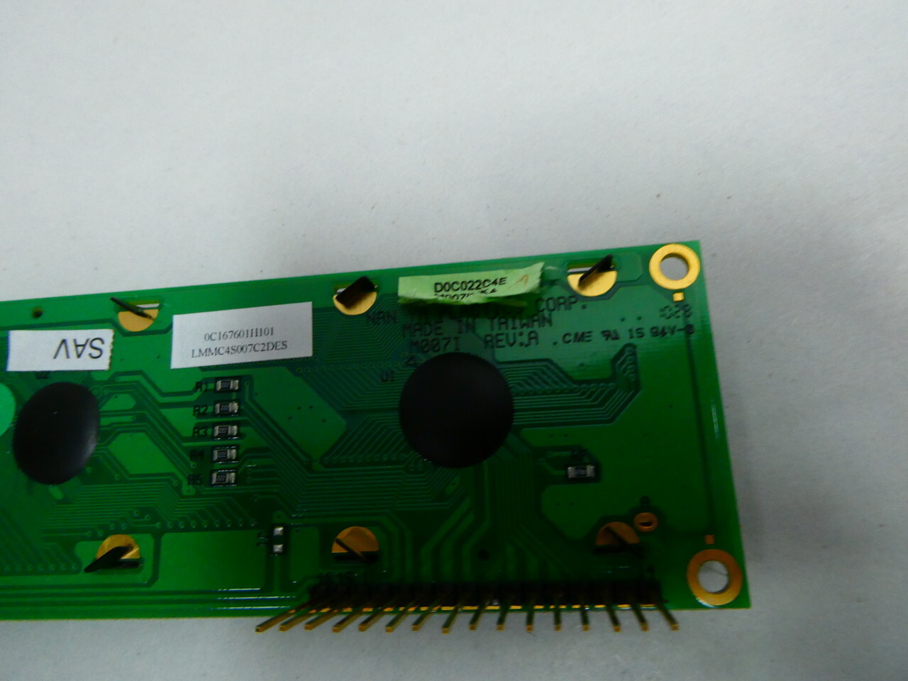 Nan Ya Plastics D0C022C4E-M007IMKA Lcd Display
