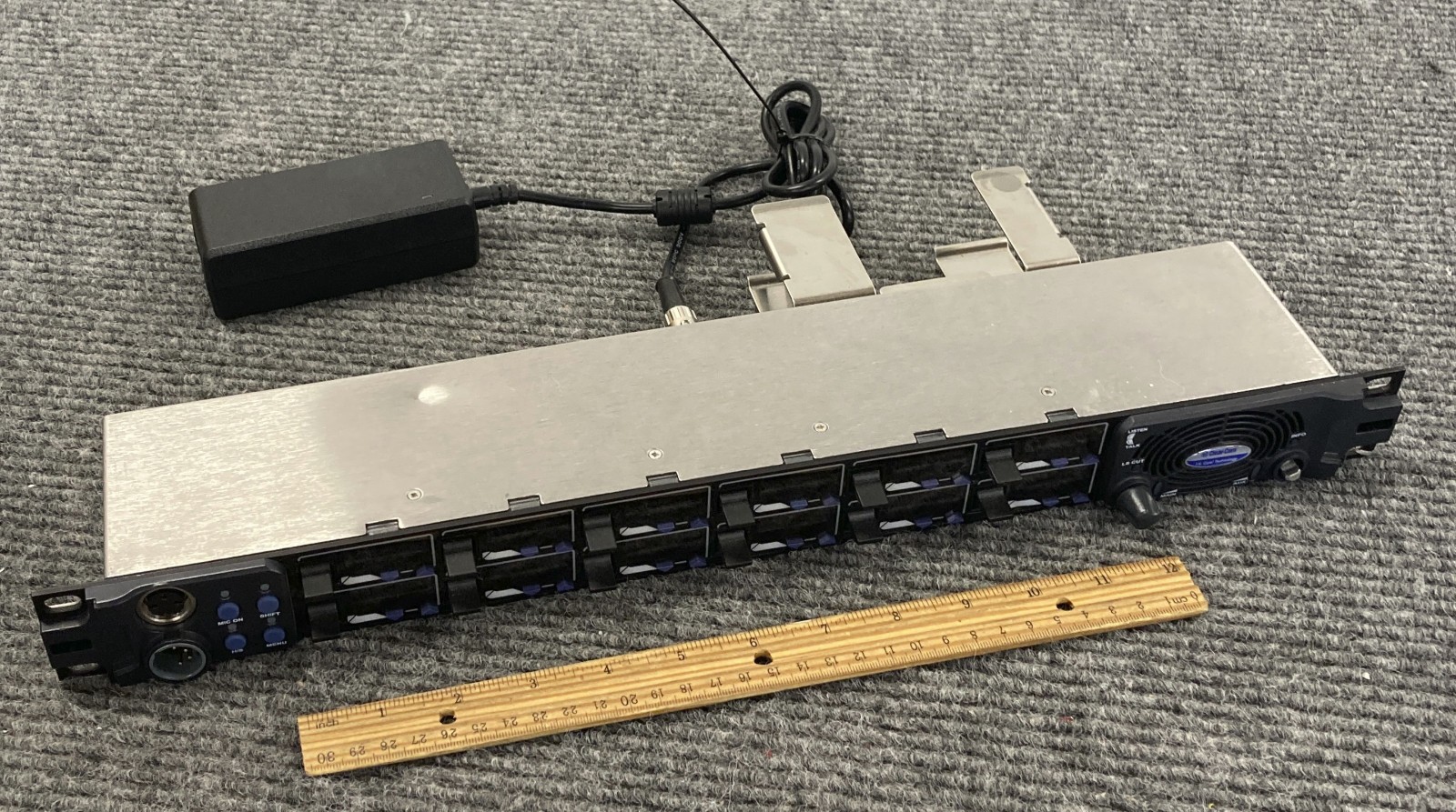 Clear-Com V12L4D V-Series Panel 12 Channel Rack Mount w/ Adapter