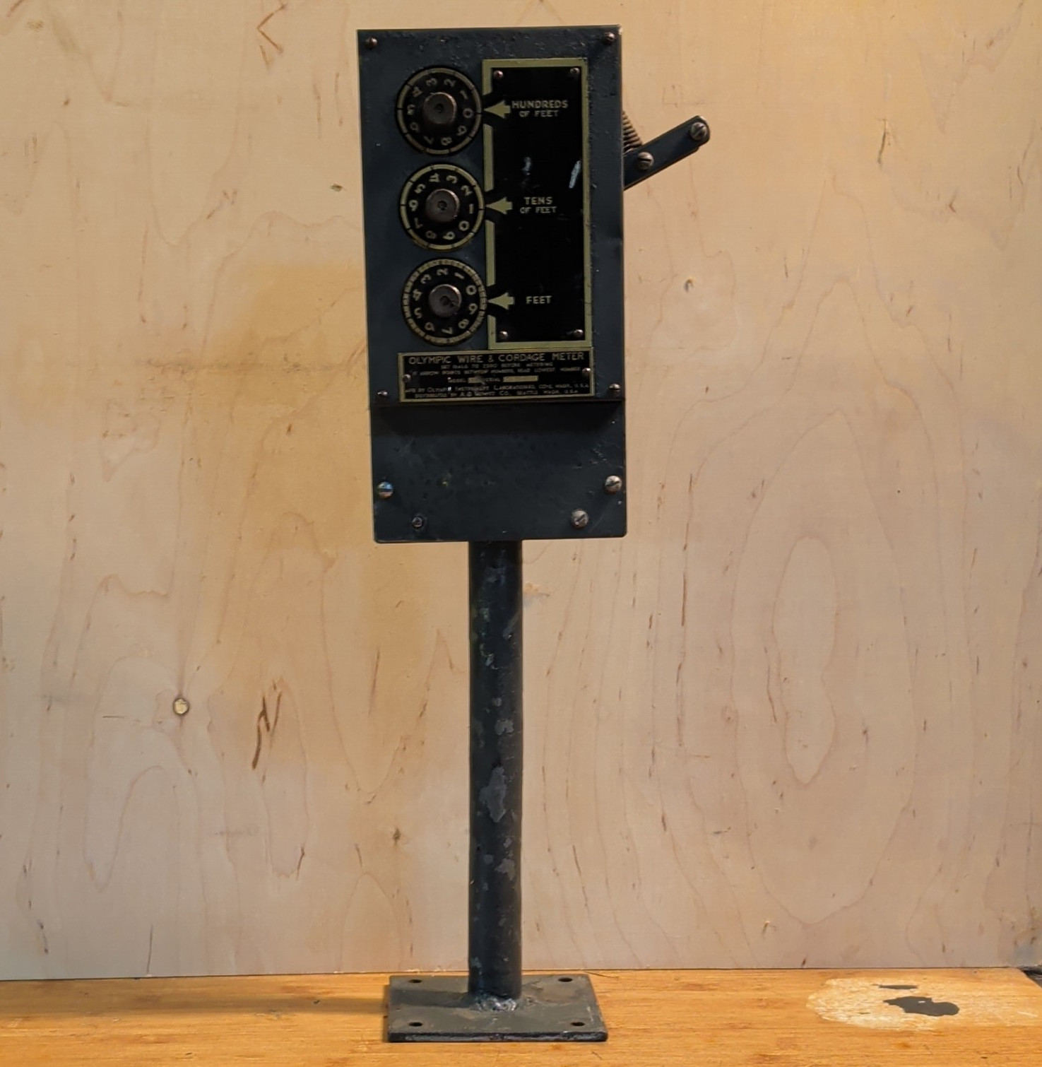 Olympic Wire And Cordage Meter Model A