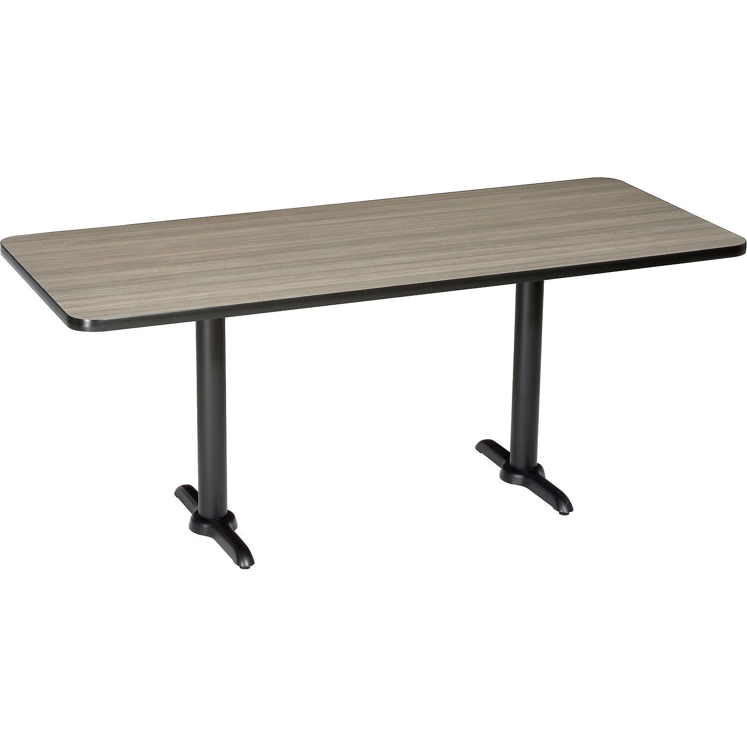 Bar Height Breakroom Table Charcoal 72"L x 30"W x 42"H