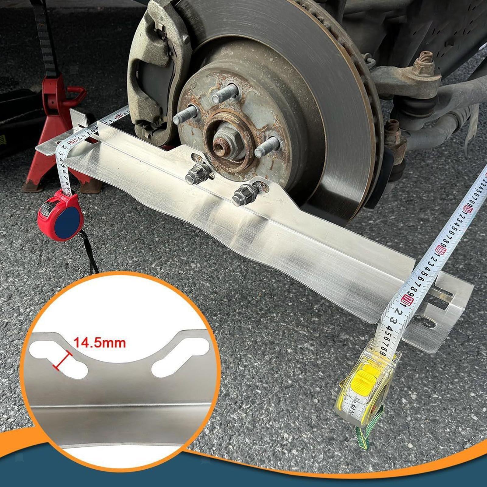 2 Pieces Wheel Alignment Tool Toe Alignment Toe Plates for Vehicle Car