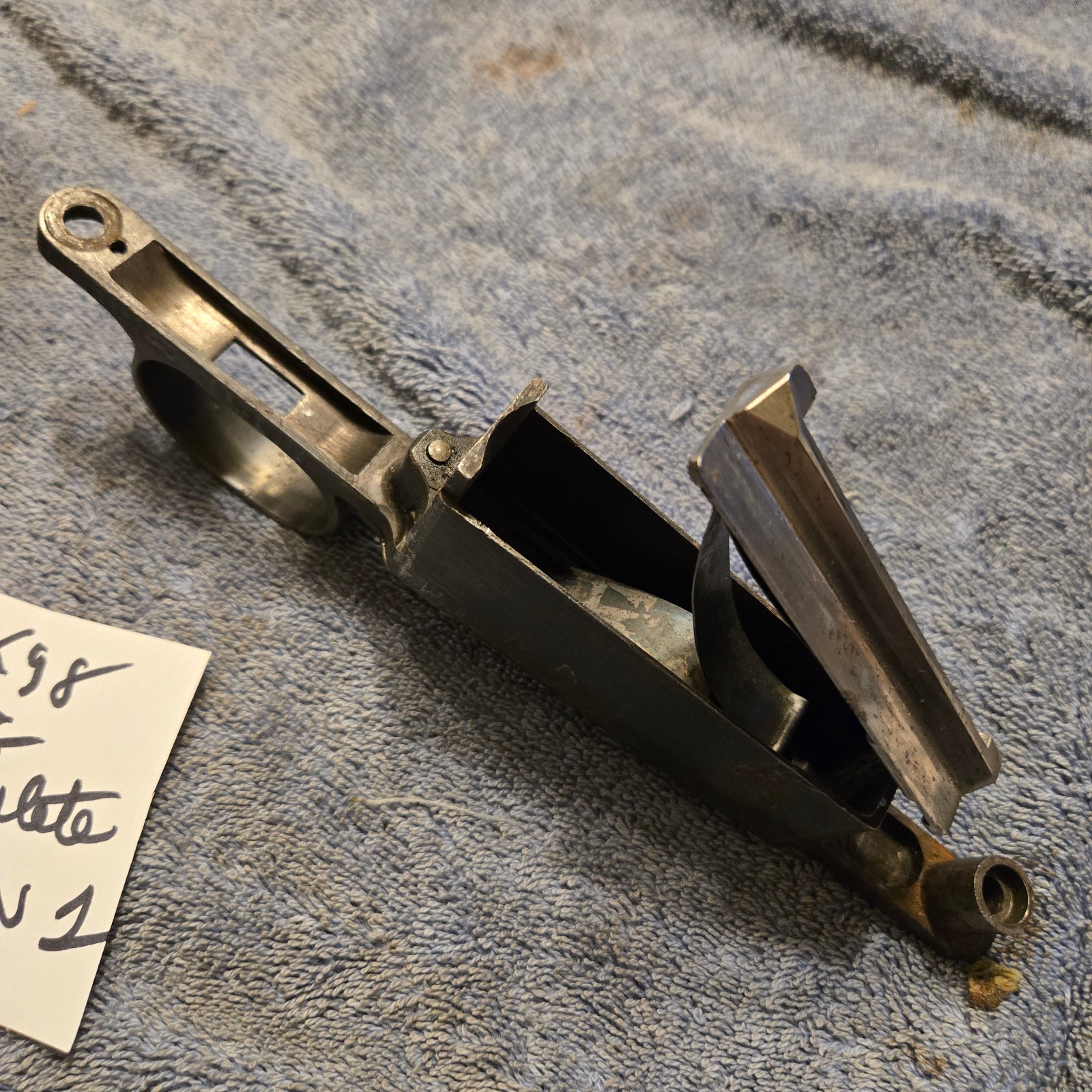 K98 Mauser Gew 98 Trigger Guard German Triggerguard Complete NO MARKINGS Ref.N1