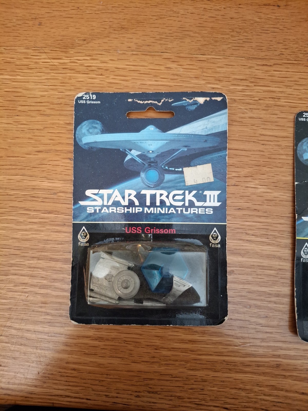 Fasa Star Trek Metal Miniature Federation USS Grissom Scout