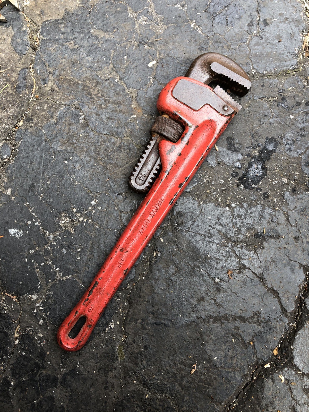 Proto Tool Heavy Duty Forged 14” Pipe Wrench 814HD USA Plumbing Shop Mechanic