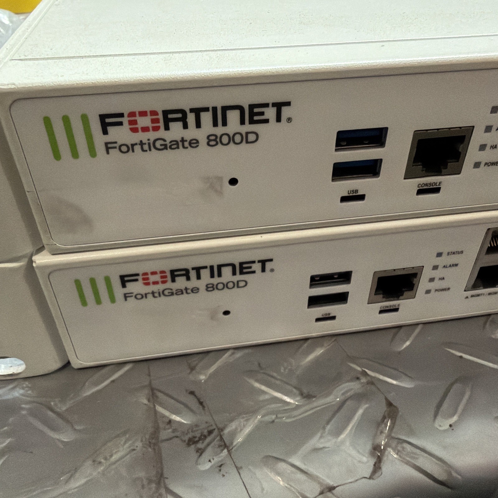 Fortinet FortiGate-800D Firewall  Lot Of 2