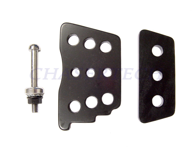 New Tektro MTB Touring Bike Anti Chain Jam Plates Black