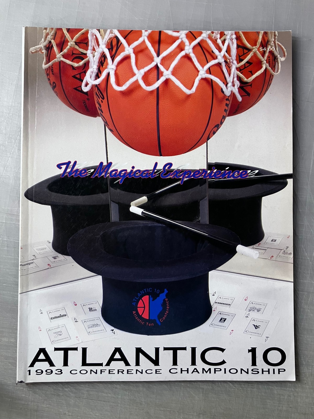 Atlantic 10 1993 Championship Program The Magical Experience Mens Basketball