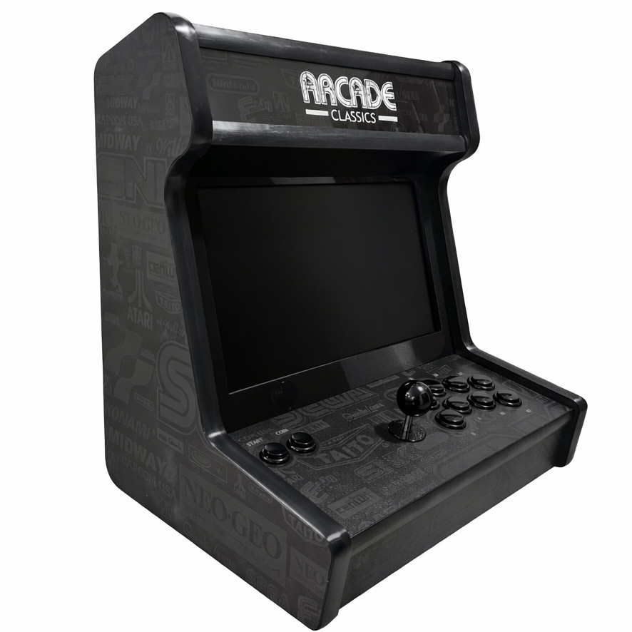 Fully Assembled Single Player Tabletop Arcade Machine - Plug & Play