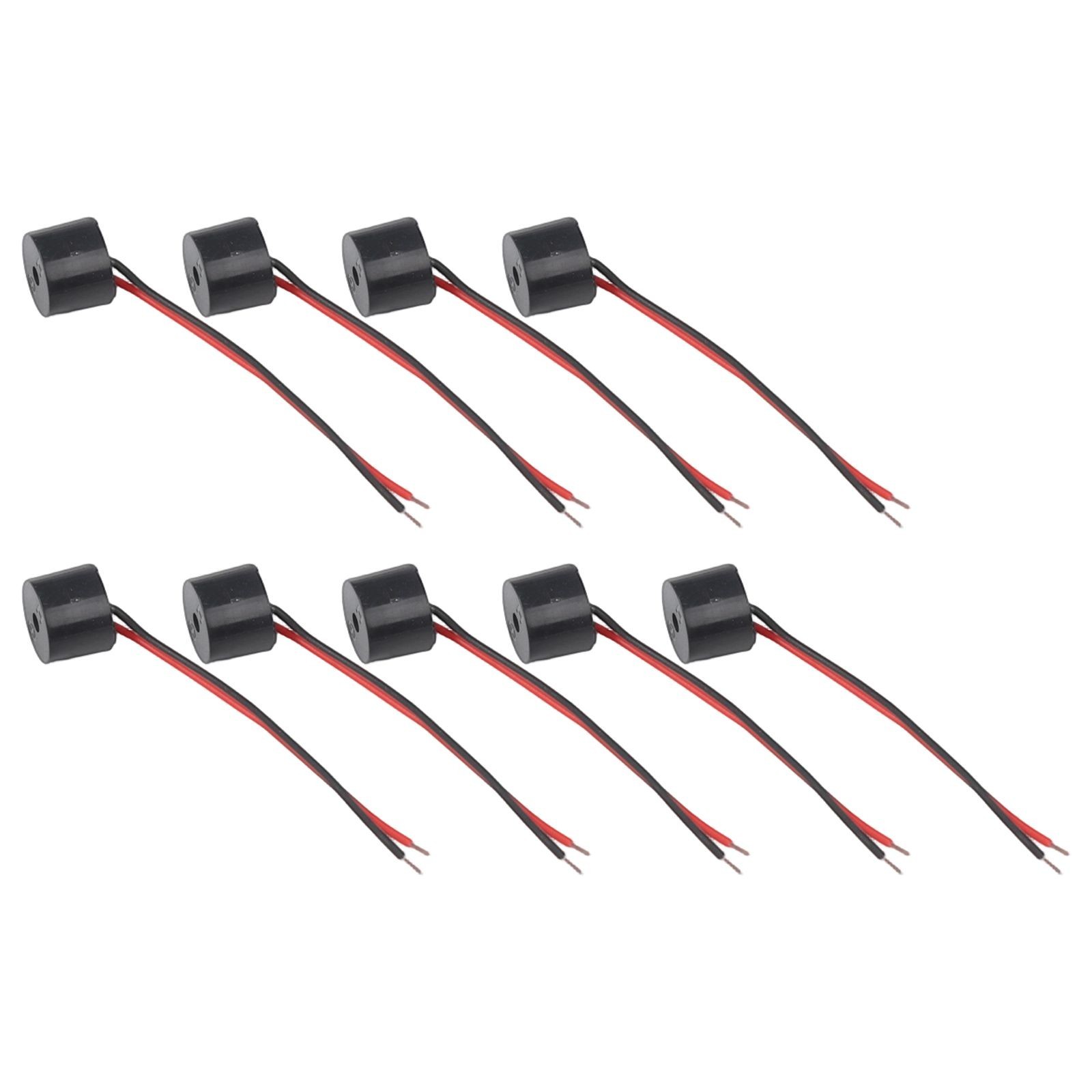 10Pcs Buzzer Active Piezo Electronic Wired Connector Beeper 12V