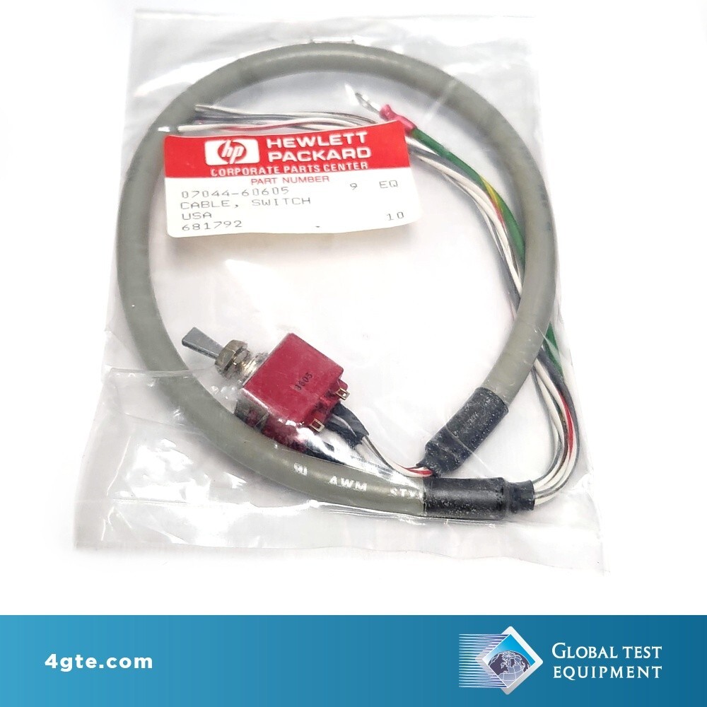 Keysight 07044-60605  Power Switch and cable assembly for 7044A Plotter
