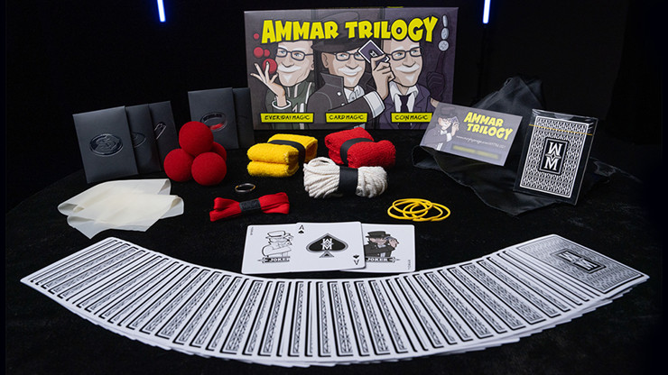 AMMAR TRILOGY SET (Gimmicks and Online Instructions) by Michael Ammar & Murphy's