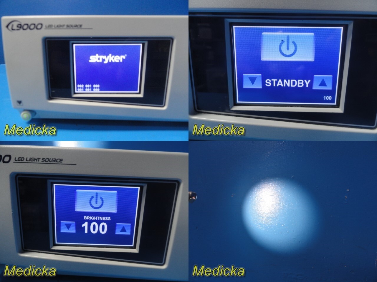 2015 Stryker Endoscopy L9000 LED Light Source Ref 0220210000 SIDNE Ready ~ 34885