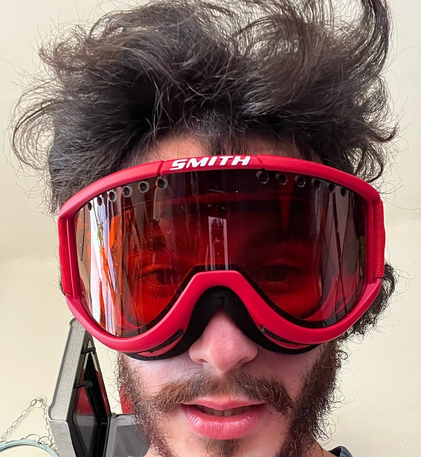 Supreme x Smith Red Snow Goggles FW15 Limited Ski Snowboard Goggles New 2026