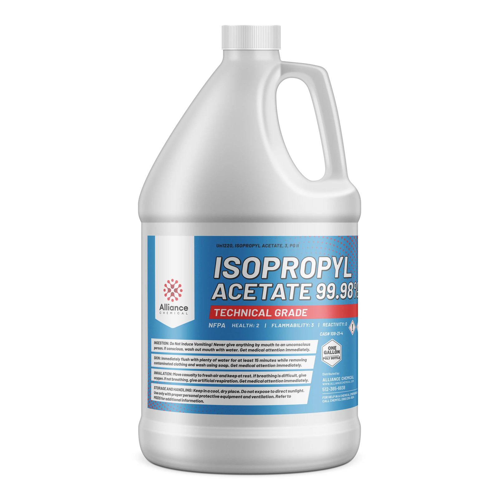 Isopropyl Acetate 99.98% - 1 Gallon
