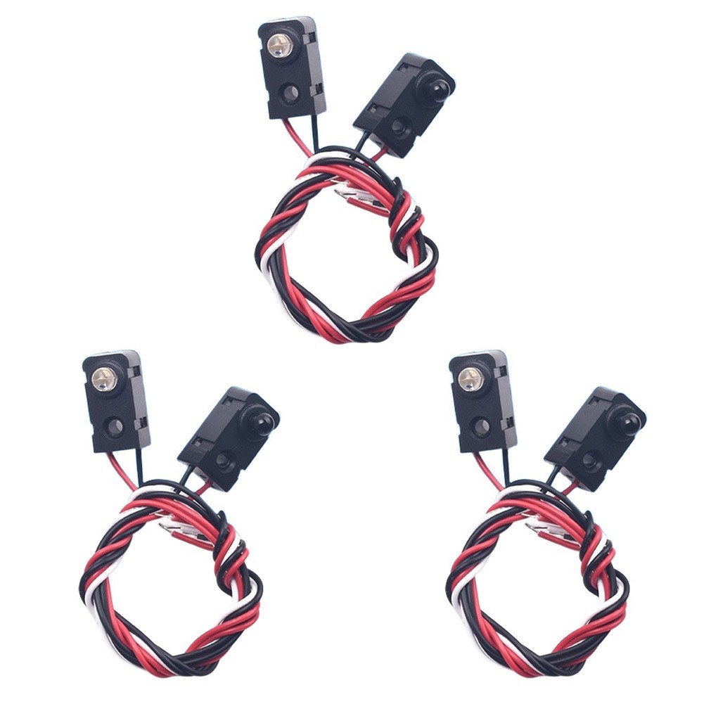 3 Pairs Infrared Through-Beam Photoelectric Sensor for Robotics Projects