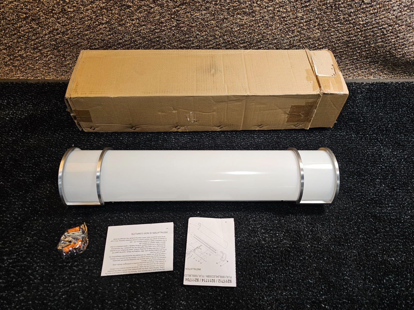 Miseno 9211712 Wide Led Bath Bar ML Series 23 W 1 Integrated in Brushed Nickel