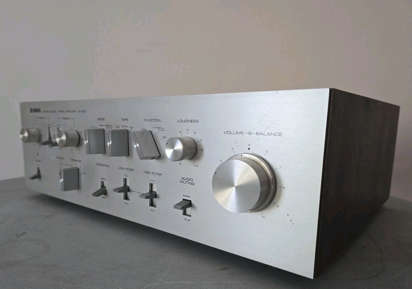 Yamaha CA-800 Integrated Stereo Amplifier - Tested Working